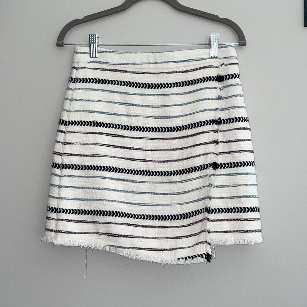 Striped Mini Skirt